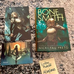 Bonesmith byNickiPau Preto signed Fairyloot edition